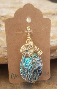 Abalone Pendant - Willowisp Apothecary 