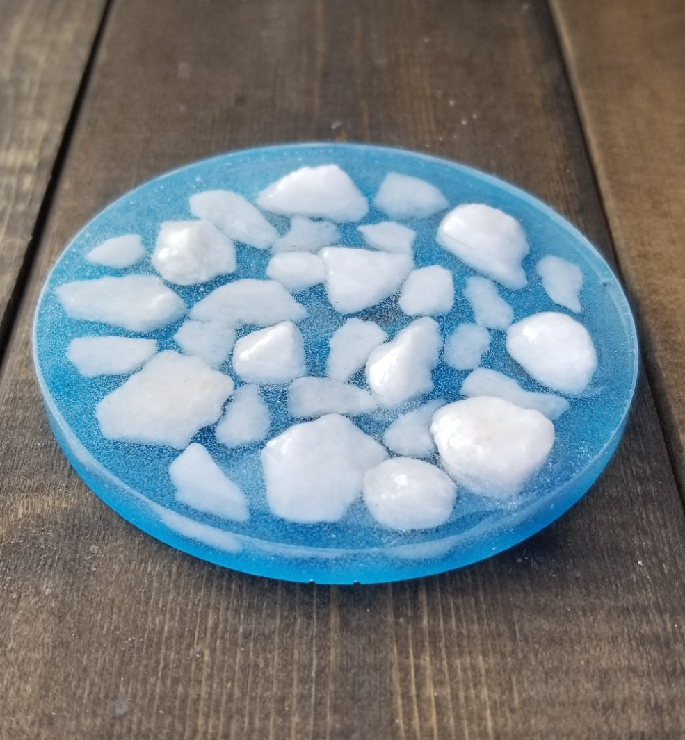Round Soap Dish (multiple options) - Willowisp Apothecary 