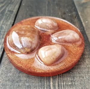 Round Soap Dishes (multiple options) - Willowisp Apothecary 