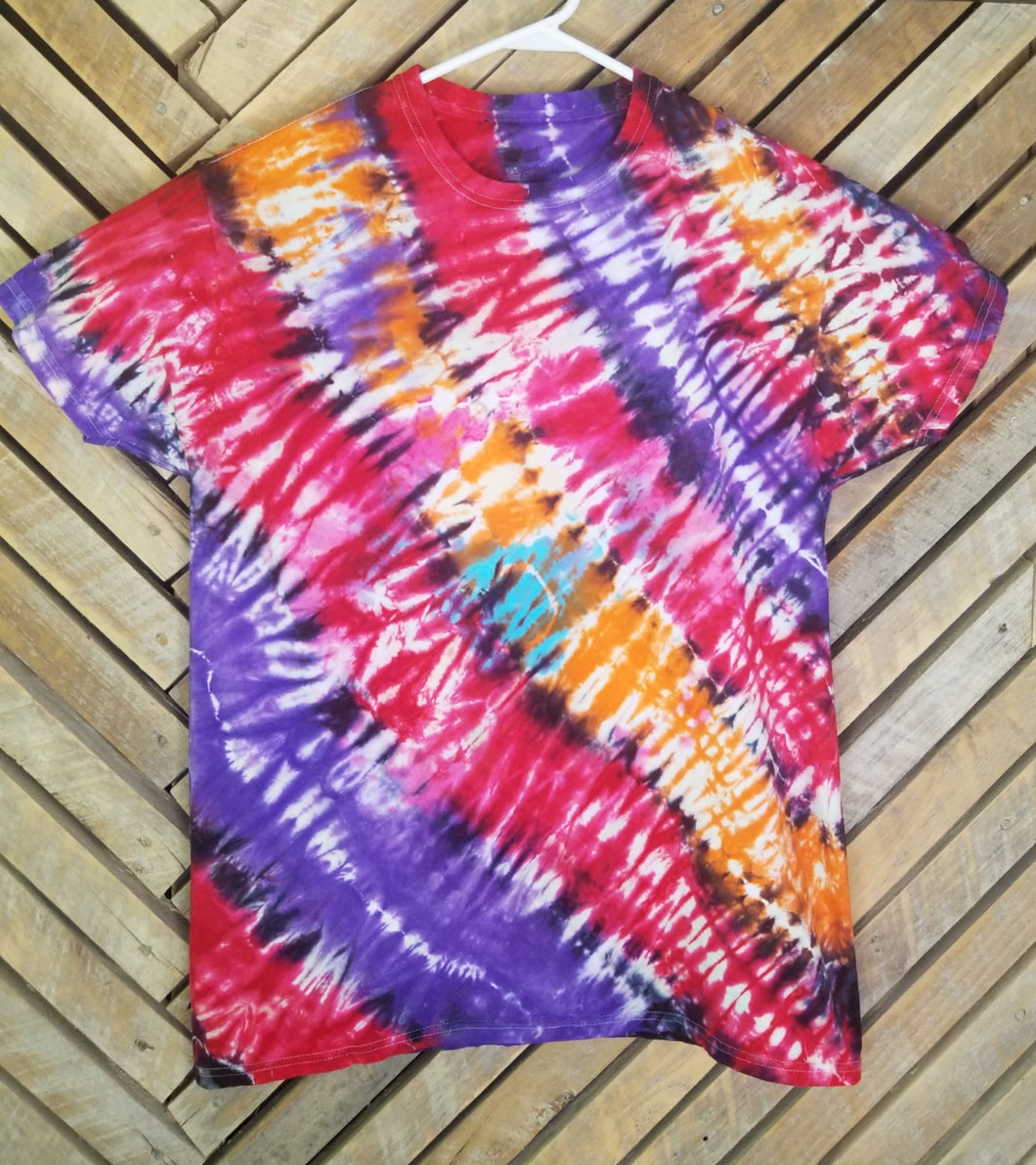 Tie Dye T-Shirt-Adult LARGE - Willowisp Apothecary 