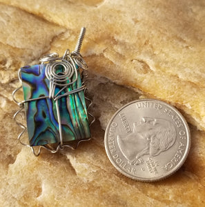 Abalone Pendant - Willowisp Apothecary 
