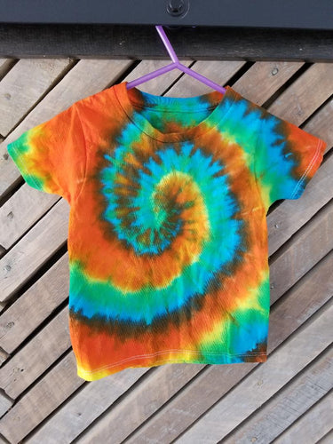 Tie Dye T-Shirt- Child 2T/3T - Willowisp Apothecary 