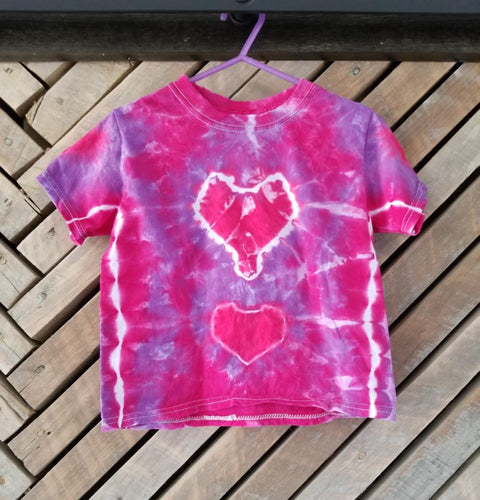 Tie Dye T-Shirt- Child 4T - Willowisp Apothecary 