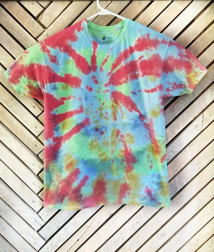 Tie Dye T-Shirt-Adult LARGE - Willowisp Apothecary 