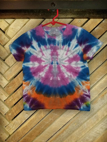 Tie Dye T-Shirt- Child SMALL(6-8) - Willowisp Apothecary 