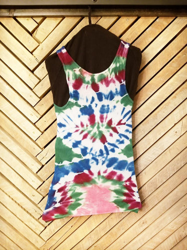 Tie Dye Tank- Adult MEDIUM - Willowisp Apothecary 