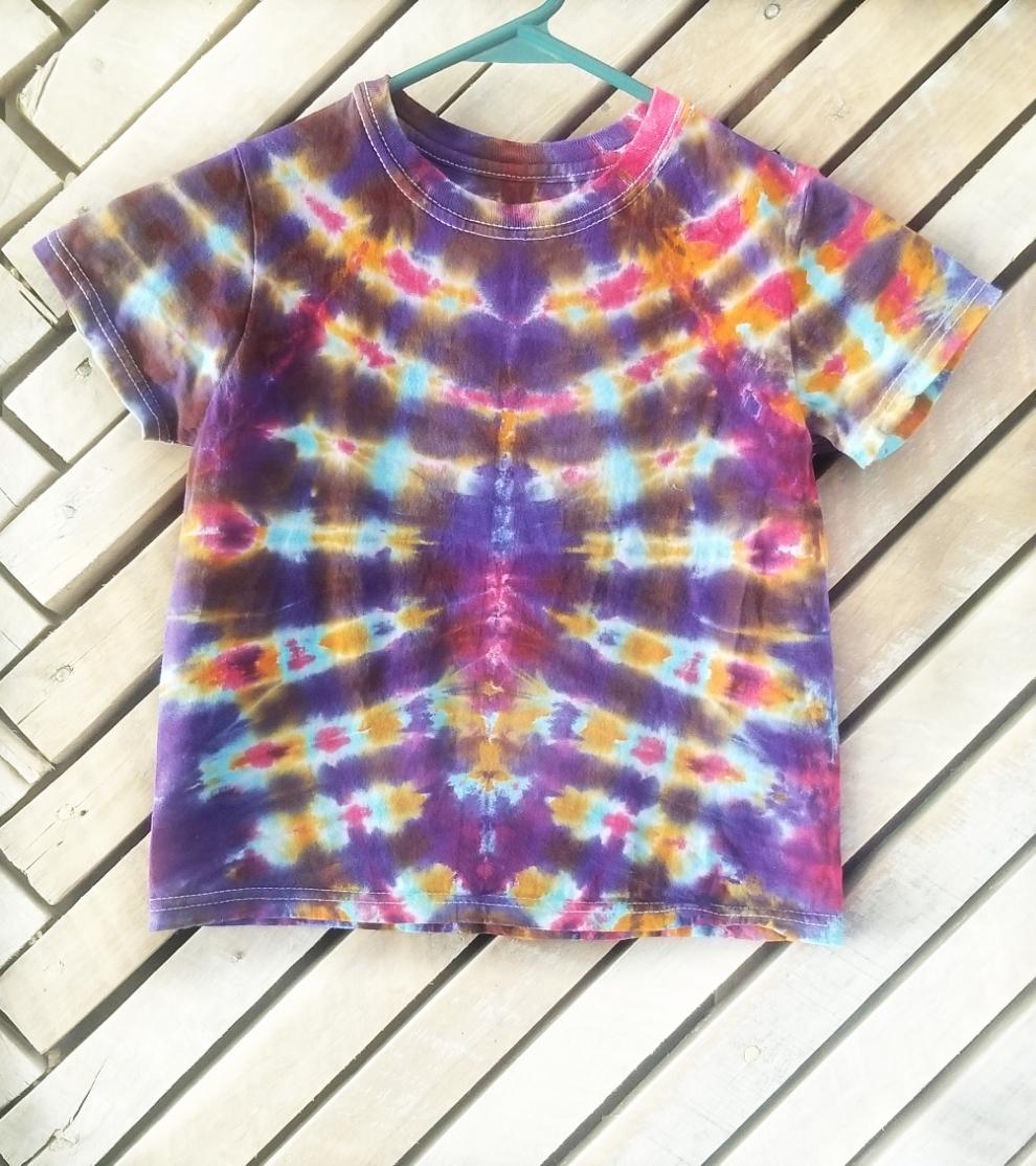 Tie Dye T-Shirt- Child SMALL - Willowisp Apothecary 